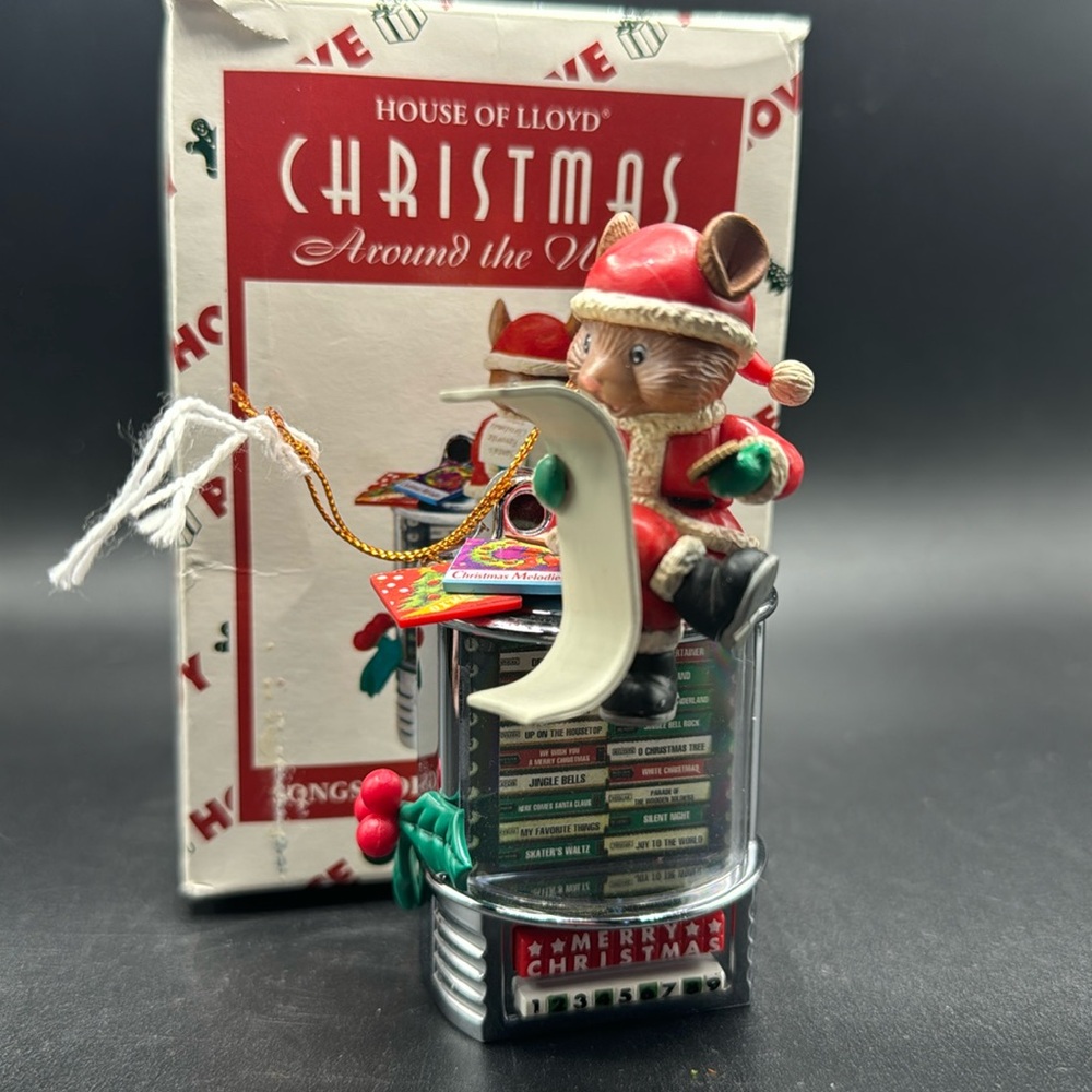 Vtg 1996 House of Lloyd Christmas Around the World